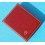 Rare Tudor Medium size leather box Red / burgundy color and wooden from 70's ref 94 00 1