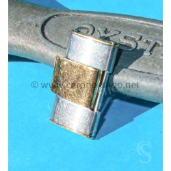 ROLEX RARE TUTONE RIVETS RIVITS 18mm LINK 7205 FOR RESTORE BRACELET ROLEX ZEPHYR 1002,6582,1008 OYSTER PERPETUAL 1501
