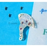 chronoshop Rolex 50's Furniture Watch spares Factory Movement 1030 Caliber train wheel bridge part 6894, 1030-6894