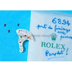 chronoshop Rolex 50's Furniture Watch spares Factory Movement 1030 Caliber train wheel bridge part 6894, 1030-6894