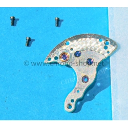 chronoshop Rolex 50's Furniture Watch spares Factory Movement 1030 Caliber train wheel bridge part 6894, 1030-6894