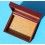 Rare Tudor Medium size leather box Red / burgundy color and wooden from 70's ref 94 00 1