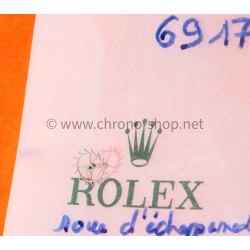 ROLEX 6917 Pièce mécanique horlogerie de montres roue d'échappement calibres automatiques Rolex 1030 ref 6917,1030-6917