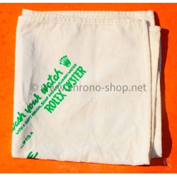 Rolex Vintage 70s Microfibre Beige Cloth for Polishing Cleaning Watches Wash your watch Rolex with