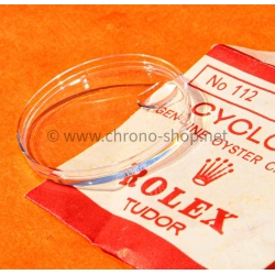 ROLEX 25-112 TUDOR PRINCE OYSTERDATE NOS CYCLOPE 112 PLEXIGLAS VERRE ACRYLIQUE MONTRES TUDOR 7962A,7964,7966,7968