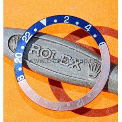 ROLEX PEPSI 90's FADED ROUGE BLEU INSERT GRADUE SERIFS FAT FONT 24H LUNETTE MONTRES GMT MASTER 16700,16710,16760
