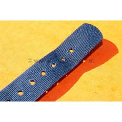 VINTAGE ORIGINAL FADED NAVY BLUE NATO STRAP BRACELET TAN BUCKLE WATCHES 6538,6536,5510,5517,5508