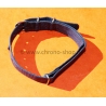 VINTAGE ORIGINAL FADED NAVY BLUE NATO STRAP BRACELET TAN BUCKLE WATCHES 6538,6536,5510,5517,5508