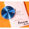 Rolex Original Cadran Bleu 27mm Accessoire horlogerie Montres Vintage Precision Oysterdate 6694,6482 Cal 1225