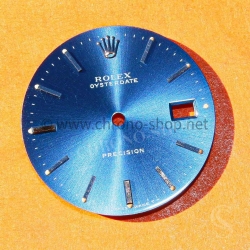 Rolex Original Cadran Bleu 27mm Accessoire horlogerie Montres Vintage Precision Oysterdate 6694,6482 Cal 1225