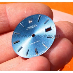 Rolex Original Cadran Bleu 27mm Accessoire horlogerie Montres Vintage Precision Oysterdate 6694,6482 Cal 1225