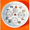 Breitling A13370 Super Avenger A562 White Watch Dial Silver Subdials Rare watch part
