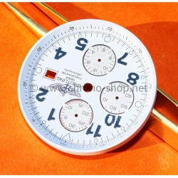 Breitling A13370 Super Avenger A562 White Watch Dial Silver Subdials Rare watch part