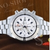 Breitling A13370 Super Avenger A562 White Watch Dial Silver Subdials Rare watch part