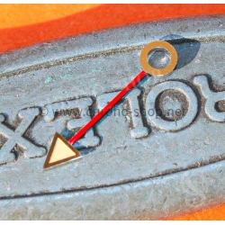 Rolex Vintage 70's Tritium yellow Red Arrow 24H Hand GMT MASTER 1675,6542 watches cal auto 1565,1575,1570,1560