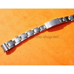 Tudor 7834 vintage bracelet 11mm neuf de stock ref 7834 fixages 370 maillons pliés acier montres dames