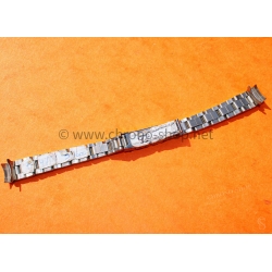 Tudor 7834 vintage bracelet 11mm neuf de stock ref 7834 fixages 370 maillons pliés acier montres dames