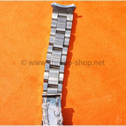 Tudor 7834 vintage bracelet 11mm neuf de stock ref 7834 fixages 370 maillons pliés acier montres dames