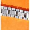 Tudor 7834 vintage bracelet 11mm neuf de stock ref 7834 fixages 370 maillons pliés acier montres dames