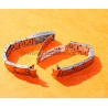 Tudor 7834 vintage bracelet 11mm neuf de stock ref 7834 fixages 370 maillons pliés acier montres dames