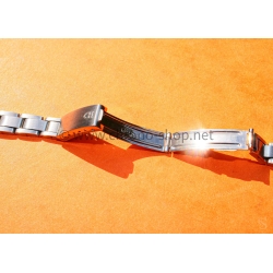 Tudor 7834 vintage bracelet 11mm neuf de stock ref 7834 fixages 370 maillons pliés acier montres dames