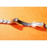 Tudor 7834 vintage bracelet 11mm neuf de stock ref 7834 fixages 370 maillons pliés acier montres dames