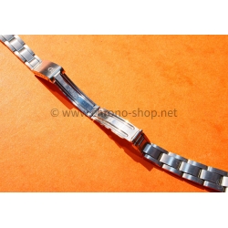 Tudor 7834 vintage bracelet 11mm neuf de stock ref 7834 fixages 370 maillons pliés acier montres dames