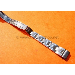 Tudor 7834 vintage bracelet 11mm neuf de stock ref 7834 fixages 370 maillons pliés acier montres dames