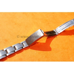 Tudor 7834 vintage bracelet 11mm neuf de stock ref 7834 fixages 370 maillons pliés acier montres dames
