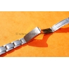 Tudor 7834 vintage bracelet 11mm neuf de stock ref 7834 fixages 370 maillons pliés acier montres dames
