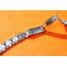 Tudor 7834 vintage bracelet 11mm neuf de stock ref 7834 fixages 370 maillons pliés acier montres dames