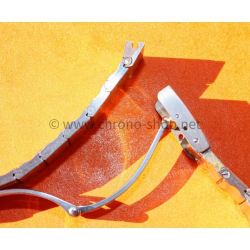 Cartier Santos Ronde Authentique bracelet 12mm or acier ref 01/93 neuf de stock montre vintage Cartier