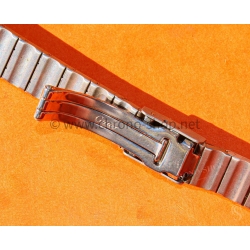 Cartier Santos Ronde Authentique bracelet 12mm or acier ref 01/93 neuf de stock montre vintage Cartier