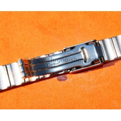 Cartier Santos Ronde Authentique bracelet 12mm or acier ref 01/93 neuf de stock montre vintage Cartier