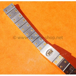 Cartier Santos Ronde Authentique bracelet 12mm or acier ref 01/93 neuf de stock montre vintage Cartier