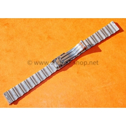 Cartier Santos Ronde Authentique bracelet 12mm or acier ref 01/93 neuf de stock montre vintage Cartier