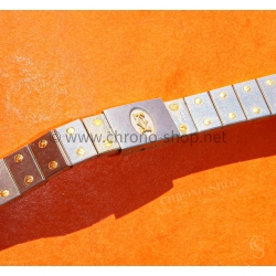 Cartier Santos Ronde Authentique bracelet 12mm or acier ref 01/93 neuf de stock montre vintage Cartier