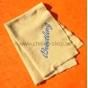 Breitling Vintage 70s Watch Cloth Beige and blue Chamois Microfiber Soft Cleaning Fabric