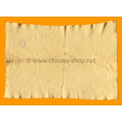 Breitling Vintage 70s Watch Cloth Beige and blue Chamois Microfiber Soft Cleaning Fabric
