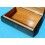 Rare 50-60's ROLEX Prism case Wooden & LEATHER GREEN Watch BOX SUBMARINER, MILGAUSS, DATEJUST, PRECISION, EXPLORER