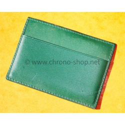 Rolex Exclusive Collectible Rolex Fir Green Card Holder paper documents watches guarantee, 11.5x 8cm, ref 30.01.05