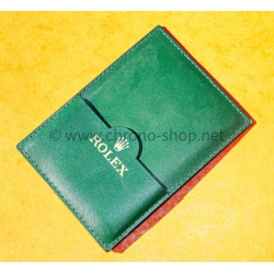 Rolex Exclusive Collectible Rolex Fir Green Card Holder paper documents watches guarantee, 11.5x 8cm, ref 30.01.05