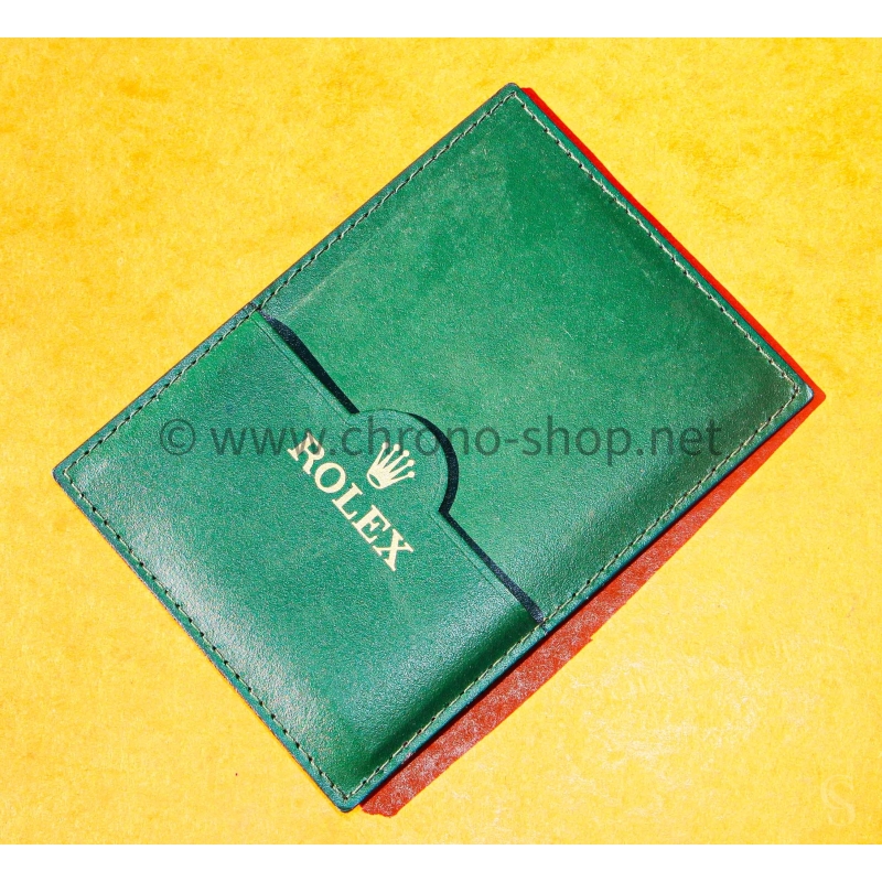 Rolex Exclusive Collectible Rolex Fir Green Card Holder paper documents watches guarantee, 11.5x 8cm, ref 30.01.05 Rolex Exclusive Collectible Rolex Fir Green Card Holder paper documents watches guarantee, 11.5x 8cm, ref 30.01.05