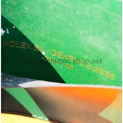 Rolex Exclusive Collectible Rolex Fir Green Card Holder paper documents watches guarantee, 11.5x 8cm, ref 30.01.05