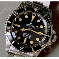 ROLEX GENUINE ROTATIVE SSTEEL BEZEL INSERT VINTAGE WATCHES SUBMARINER 5512,5513,1680 TUDOR SUB 7924,7021,9411