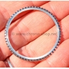 ROLEX GENUINE ROTATIVE SSTEEL BEZEL INSERT VINTAGE WATCHES SUBMARINER 5512,5513,1680 TUDOR SUB 7924,7021,9411