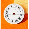 Cartier Vintage Santos Ronde Porcelain White eggshell effect romans numeral watch dial part Genuine ref 20370312 620