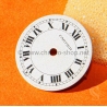 Cartier Vintage Santos Ronde Porcelain White eggshell effect romans numeral watch dial part Genuine ref 20370312 620