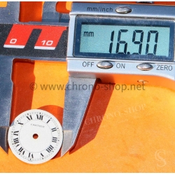 Cartier Santos Ronde Original Cadran blanc porcelaine 17mm montres vintages Cartier ref 20370312 620