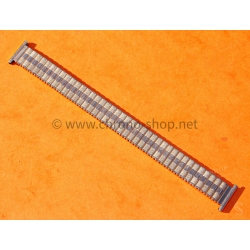 Bracelet montres vintage 70s Fixo-flex 18mm horlogerie Rare plaqué or rose extensible à ressorts